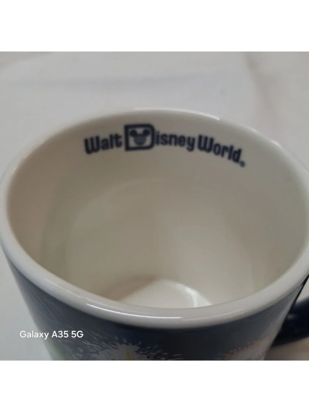 Walt Disney World 2014 Mickey Mouse Ceramic Mug With Fireworks & Castle Design